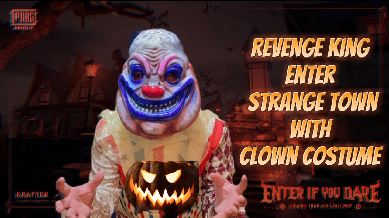 REVENGE KING ENTER STRANGE TOWN WITH CLOWN COSTUME😱😱😱