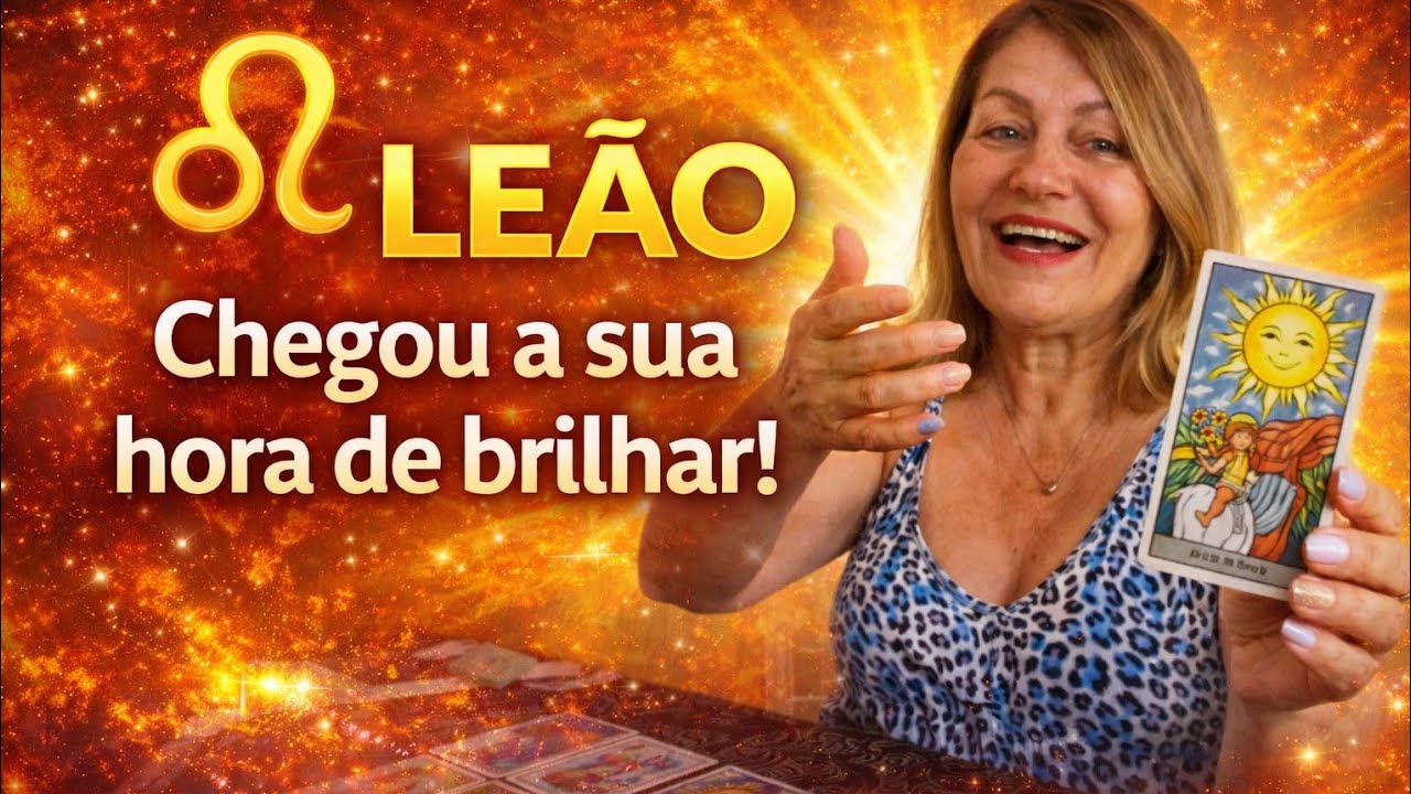 LEÃO ♌️ OLHA SÓ O QUE TÁ CHEGANDO!!!!!