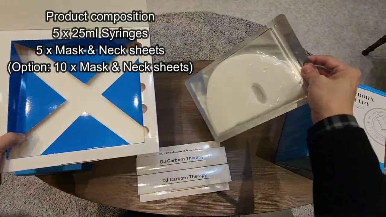 DJ Carborn Therapy DJS-01 _ information of big box _ Carboxy Therapy Mask