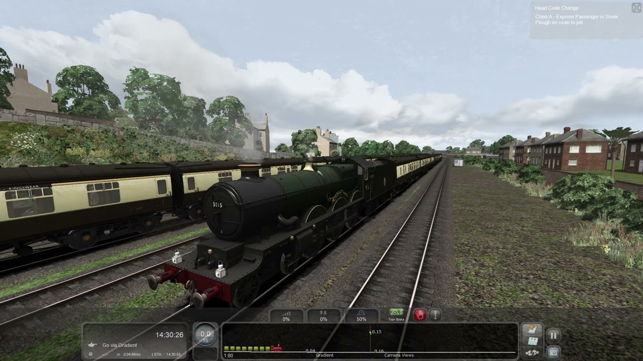 Training: Castle Class Expert Controls - Riviera Line - GWR 4073 Castle Class - Train Simulator 2022