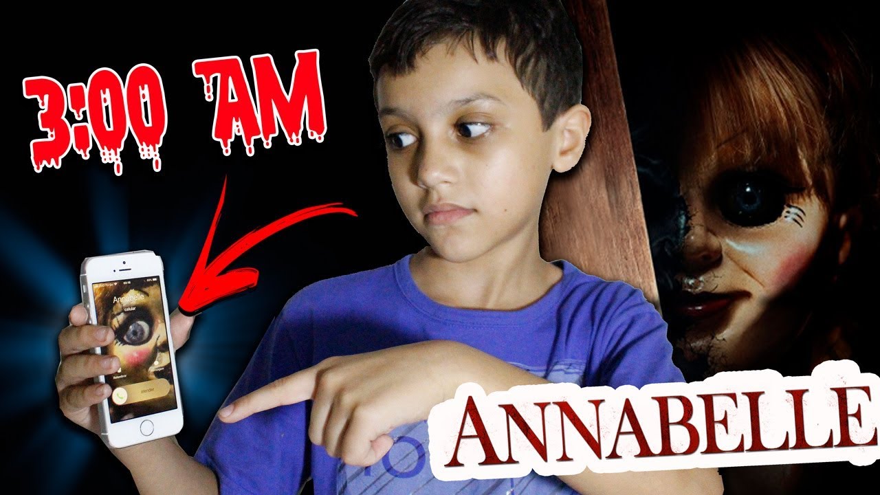 NÃO FALE COM A SIRI AS 3:00 AM DA MANHÃ!! ANNABELLE ME LIGOU