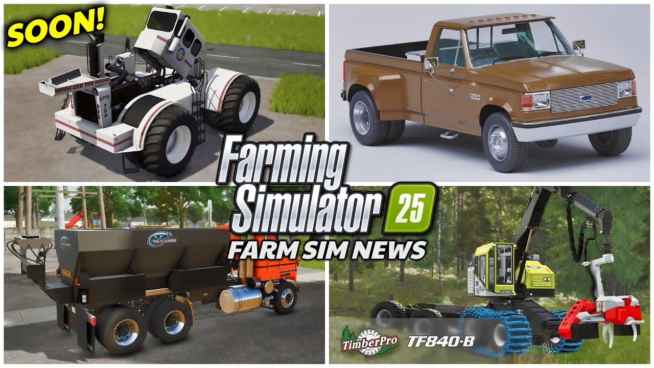 Новости Farm Sim - KTTA 700, F150 Texas, поддержка Transtar 2 Workstar и многое другое! | Farming...