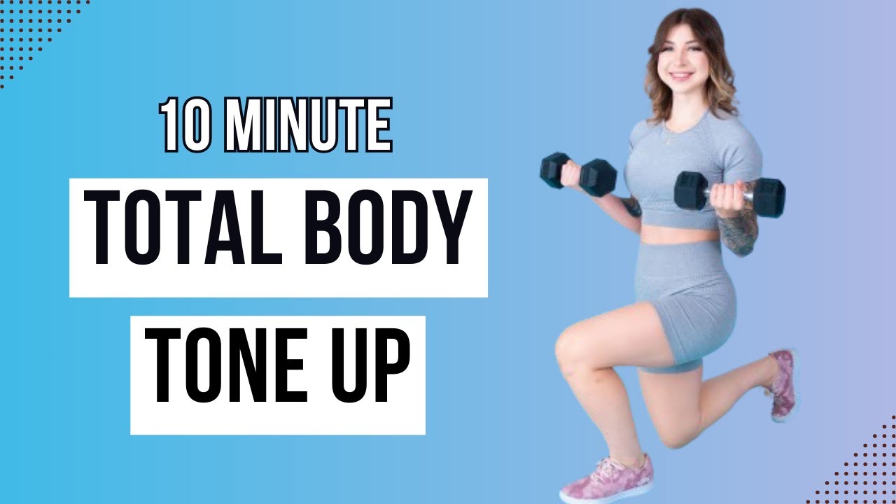 10-Minute Total Body Dumbbell Workout to Build Muscle FAST at Home | Beginner-Friendly