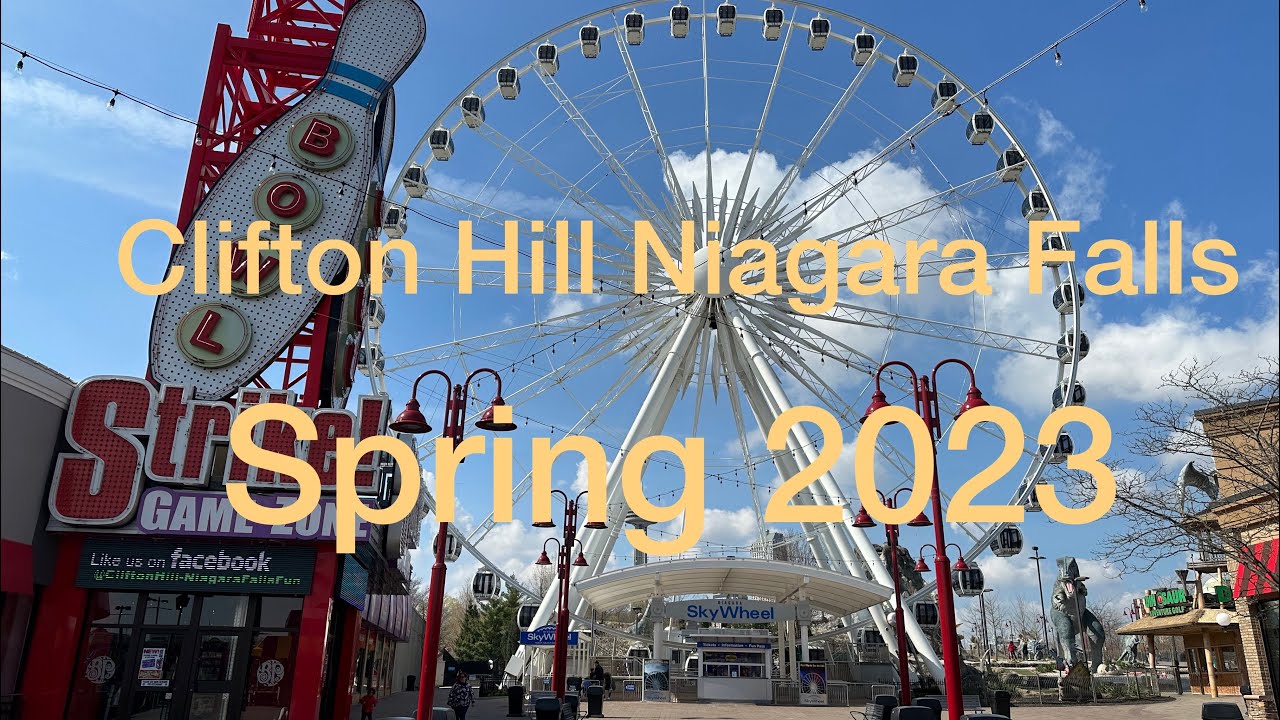 Many Things to do in Clifton Hill Niagara Falls Spring 2023