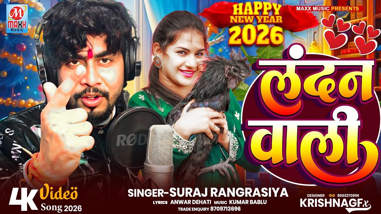 #4K_Video || लंदन वाली || #Landan_Wali || #Suraj_Rangrasiya || New Year Bhojpuri Song 2026