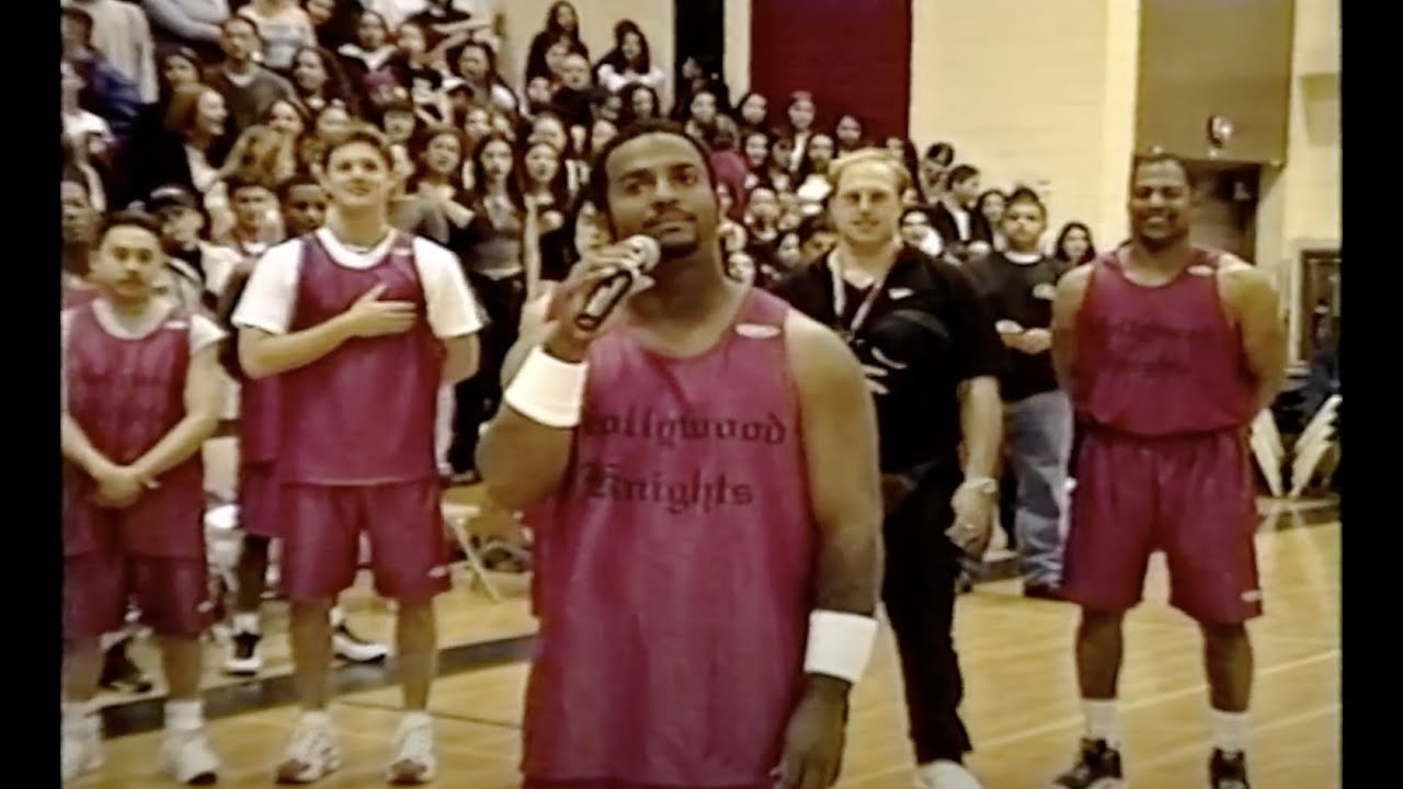 1999 Hollywood Knights Celebrity Basketball Team VS Glendale High School Faculty Nitros