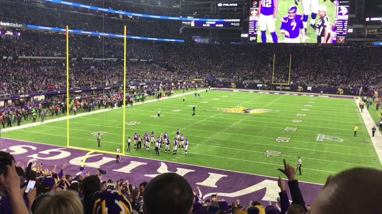 Minneapolis Miracle Inside US Bank Stadium