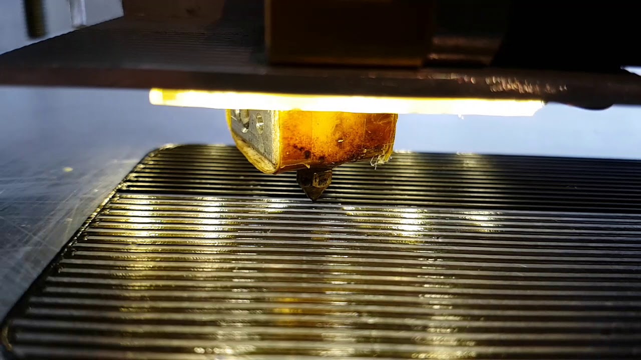 Slow motion 3D printing