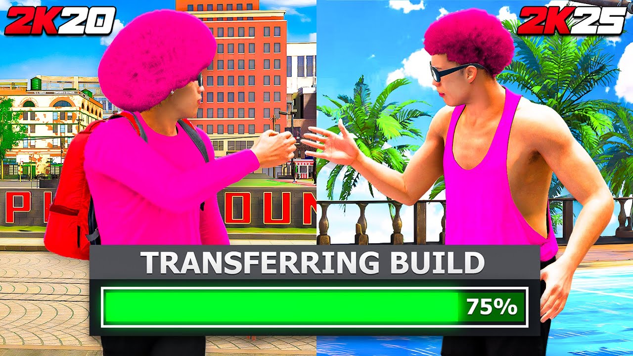 Я вернул свою сборку 2K20 в NBA 2K25