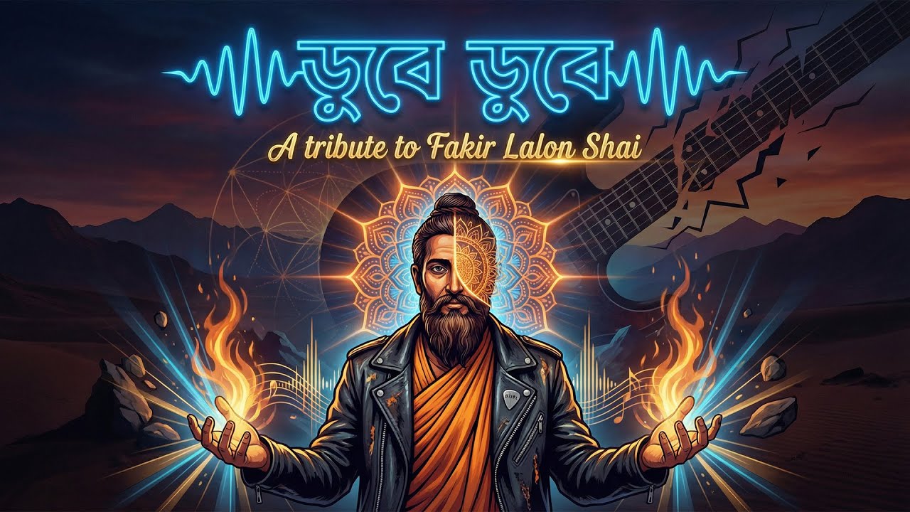 ডুবে ডুবে। Rock Folk Fusion। Bangla Rock Folk Fusion। Bangla Rock। Bangla Folk। Rock Song। Folk Song
