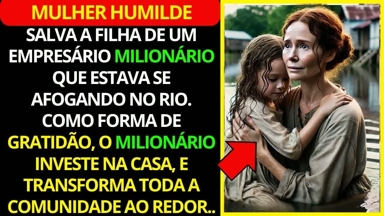 Mulher Salvou a Filha do Milionário e Ele Transformou Toda a sua Comunidade”