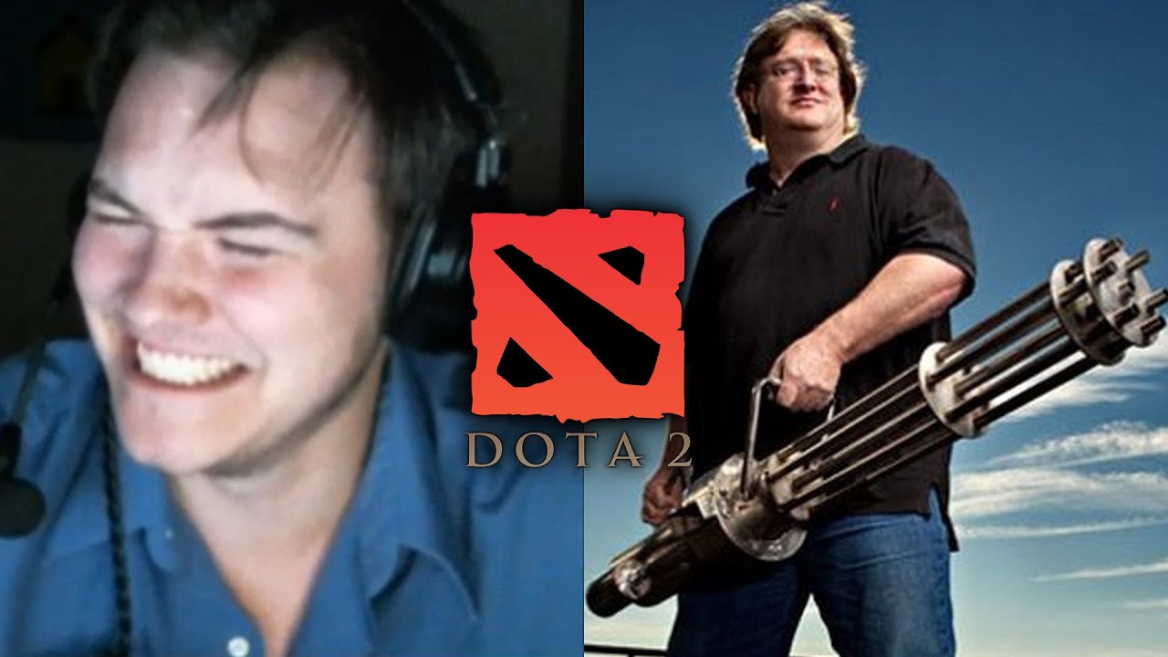 SirActionSlacks Meets Gabe Newell Dota 2