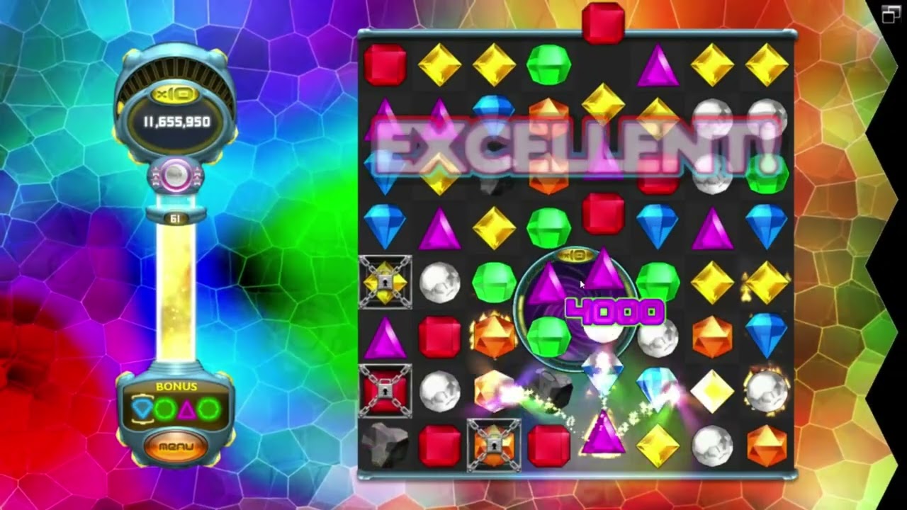 Bejeweled Twist Third Recorded Run Level 61-74