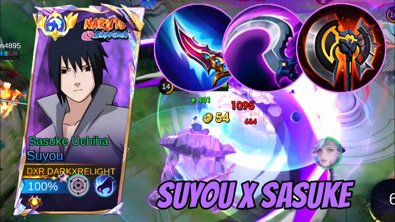 SUYOU SASUKE UCHIHA IS BACK! SUYOU SASUKE UCHIHA PHYSICAL DMG BUILD GAMEPLAY 2026