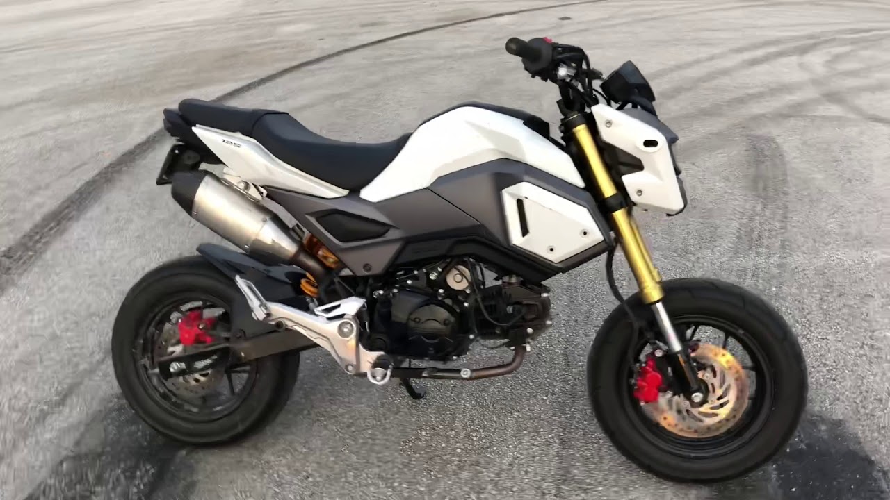 Honda Grom ECU Flash Testing - CJR Performance - @CameronJonesRacing