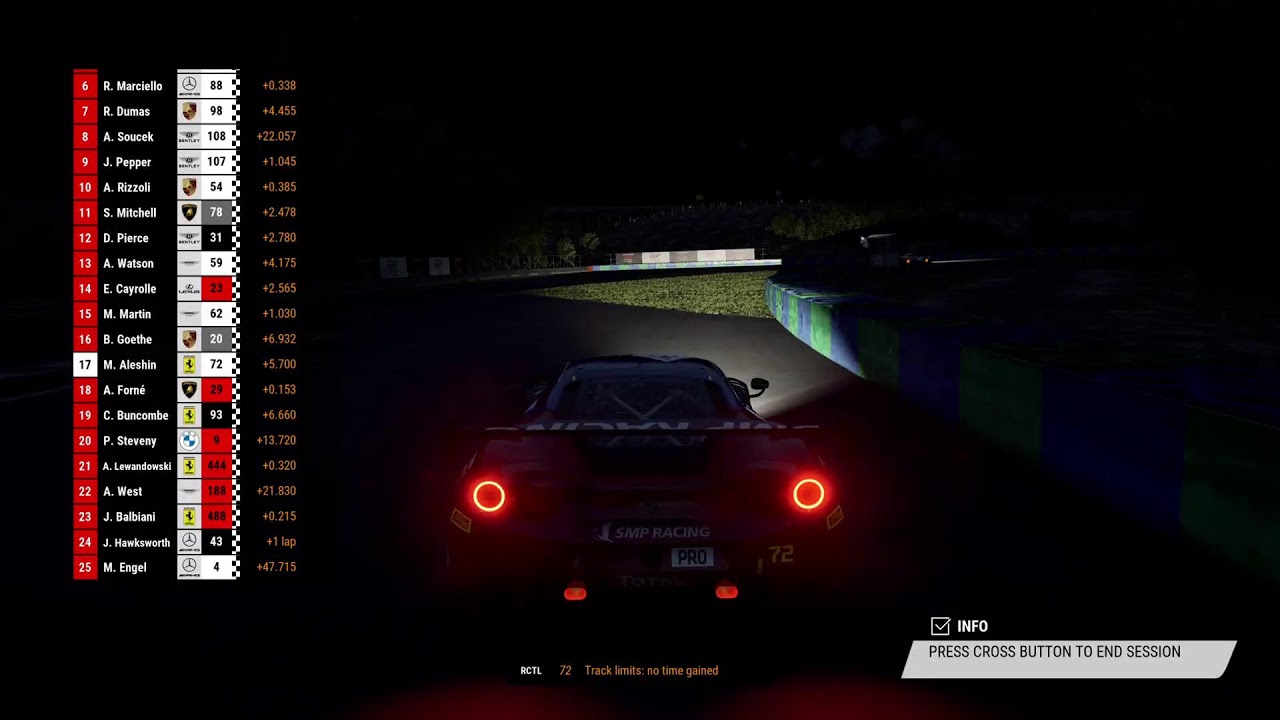 1 hour endurance racing (ferrari)