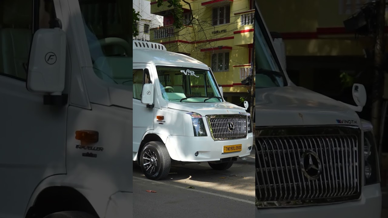 Experience unmatched comfort on every journey — Introducing our all-new Tempo Traveller