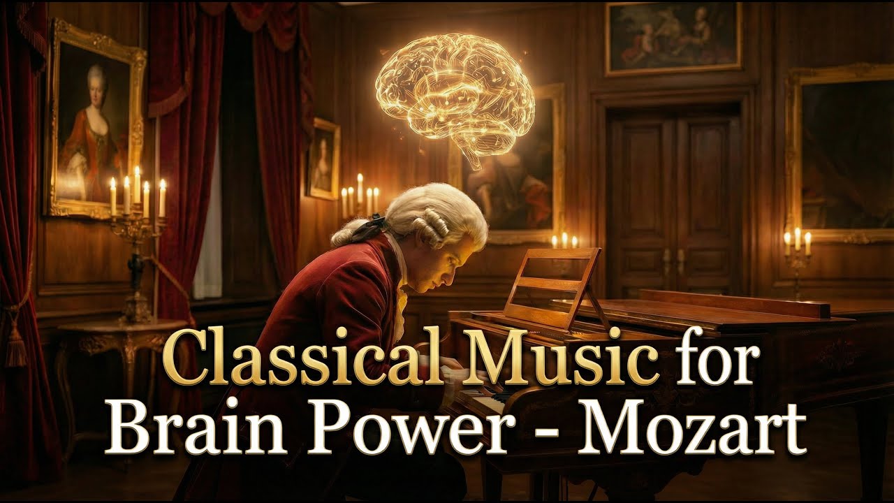 Classical Music for Brain Power - Mozart | Study, Focus & Concentration