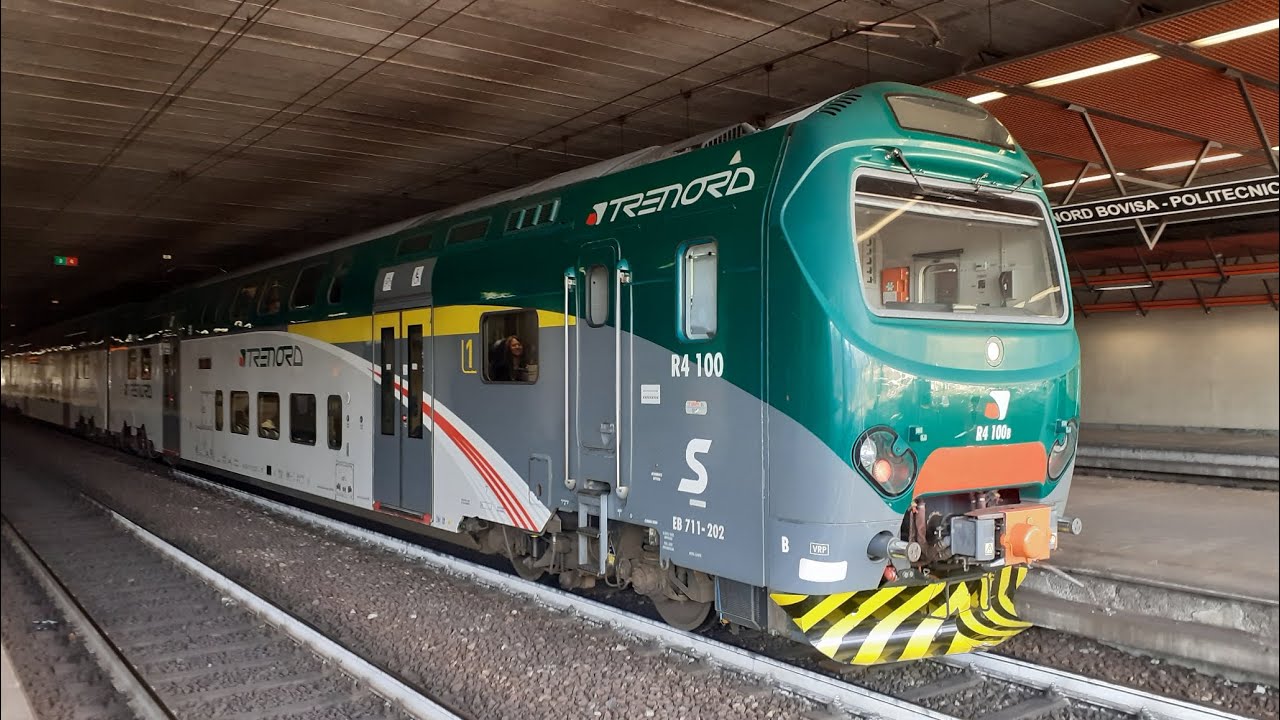 Tanti treni a Milano Bovisa Politecnico FNM