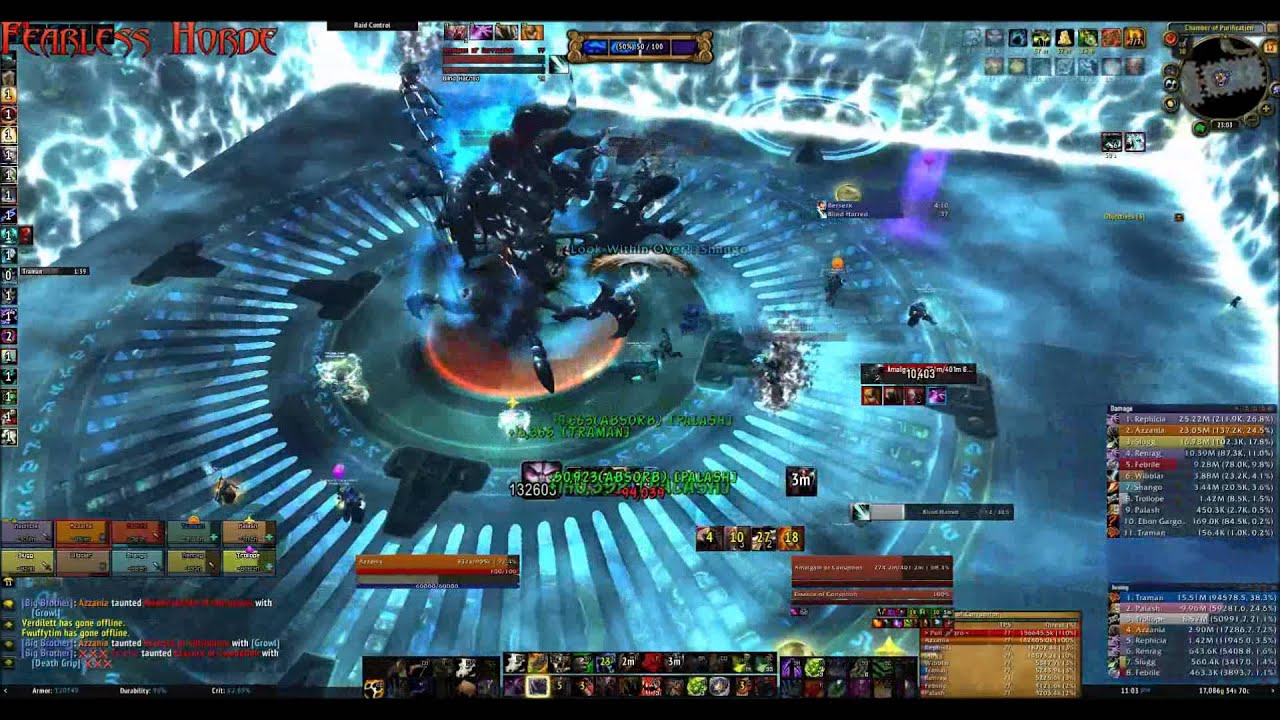 Fearless Horde Aszune vs Amalgam of Corruption