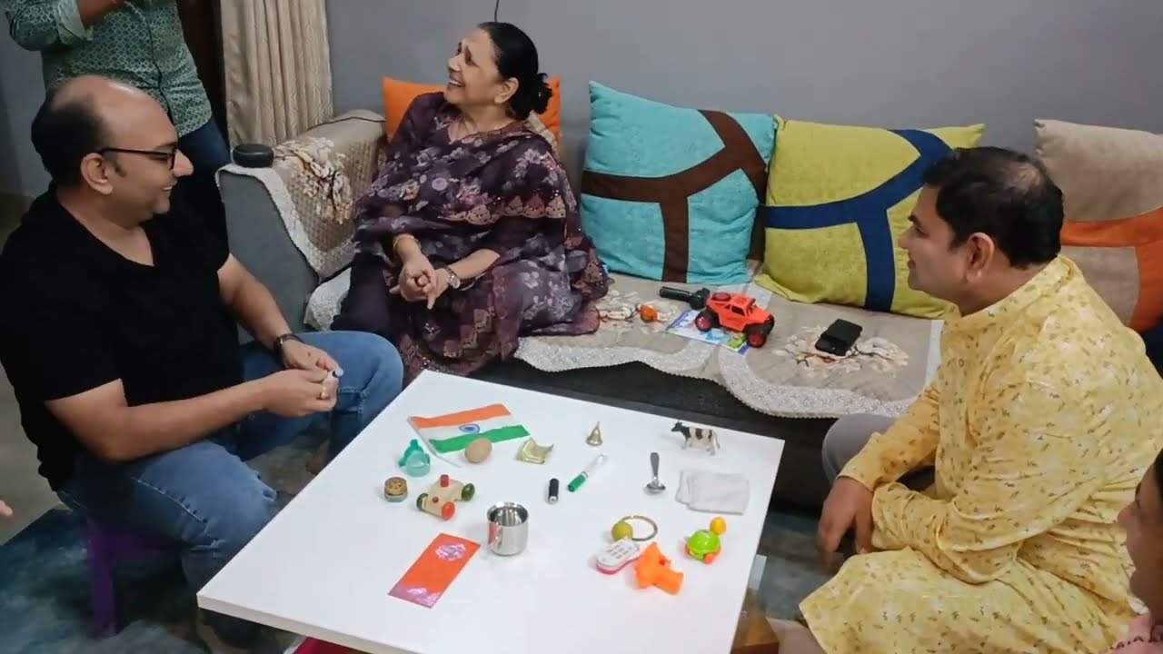 Family games: between two damad