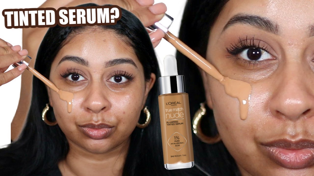 Обзор новой тонирующей сыворотки L'OREAL TRUE MATCH NUDE! Тест на стойкость 8 часов