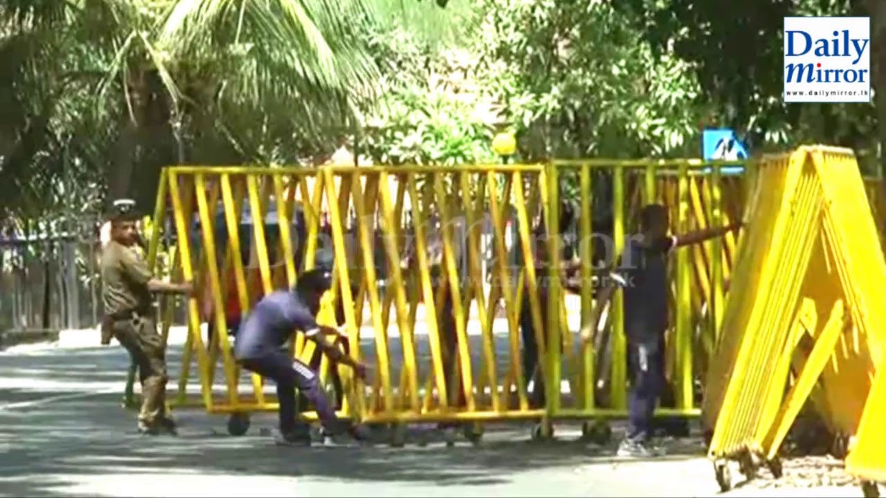 Lotus Road closed due to protest