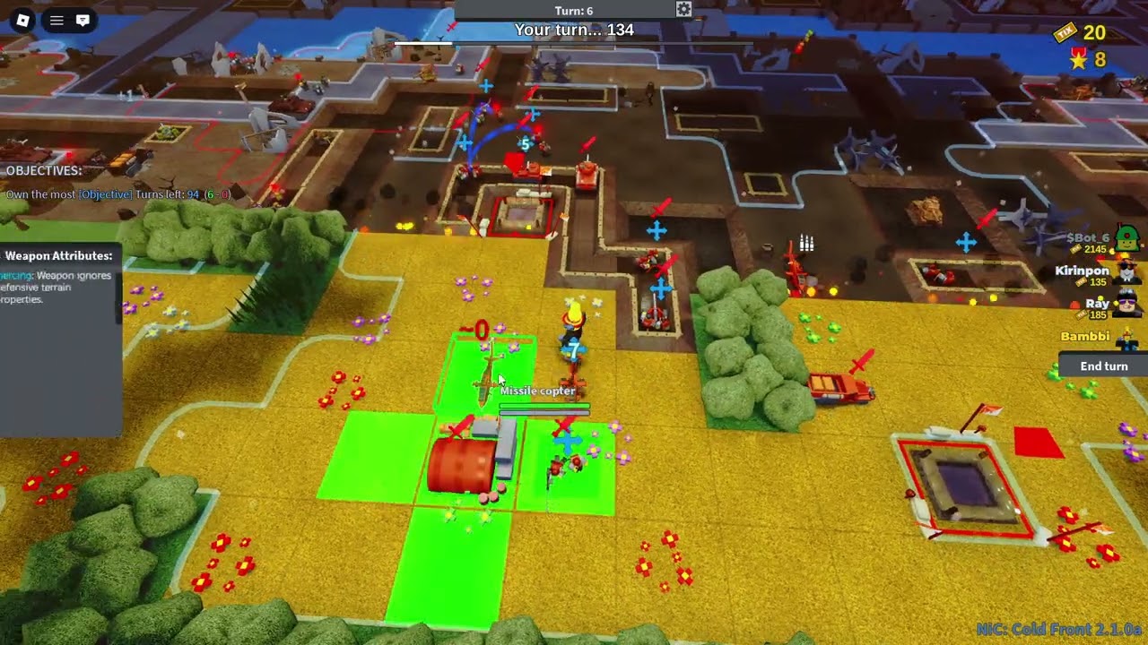 Noobs in Combat: Cold Front (V2.1) Gardens of Endless Armour