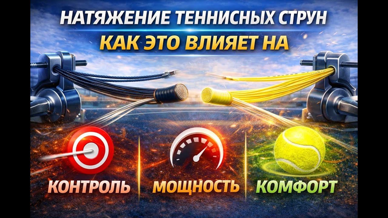 Теннисные струны что важно часть 2 | Натяжение