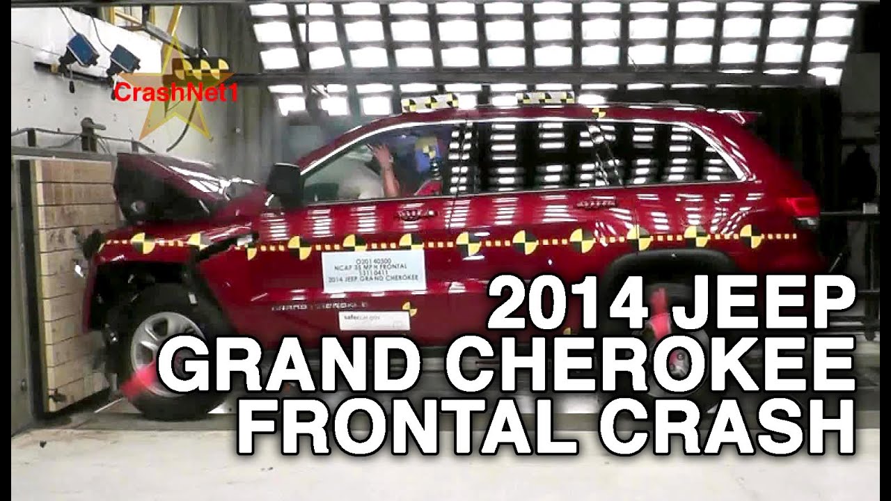 2014 Jeep Grand Cherokee (Later Release) | Frontal Crash Test | CrashNet1