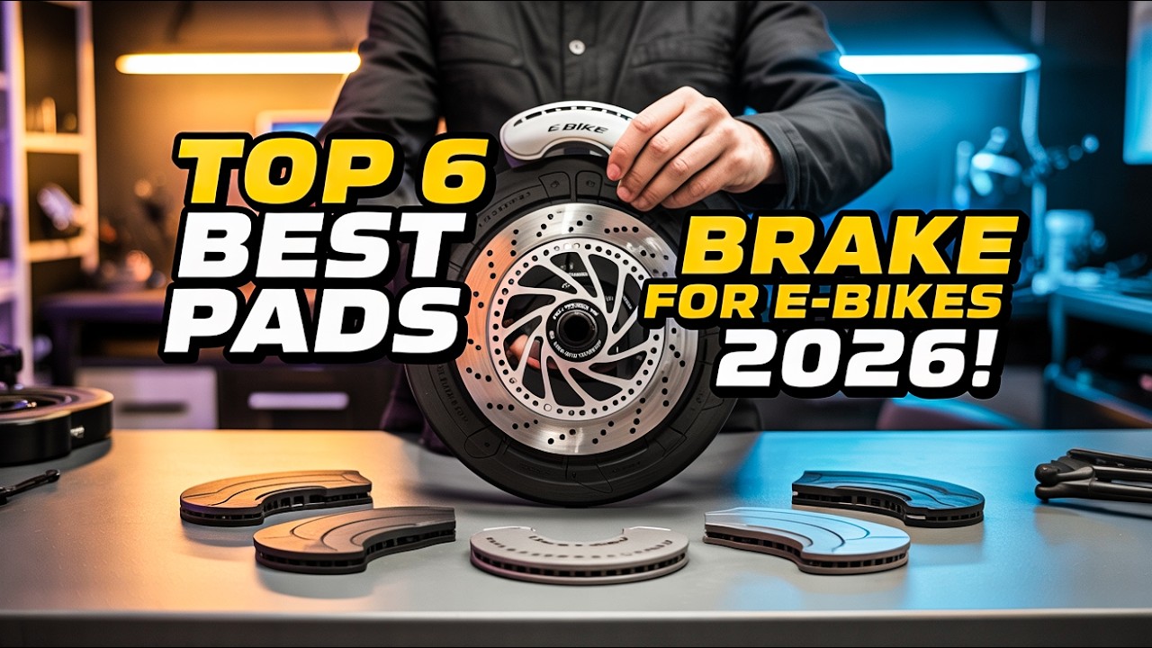 Top 6 Best Brake Pads For E Bikes 2026!