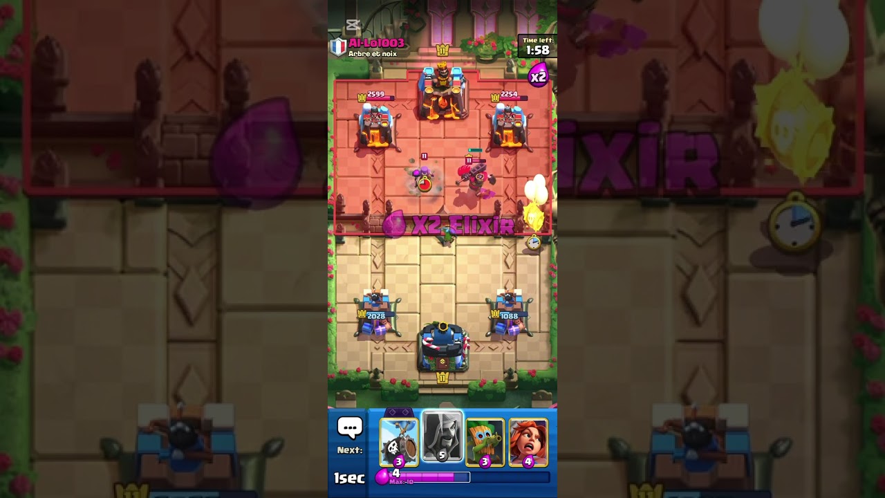 1 lose to give and 1 win to get Clash Royale challenge #mobilegame #clashroyale #gaming 