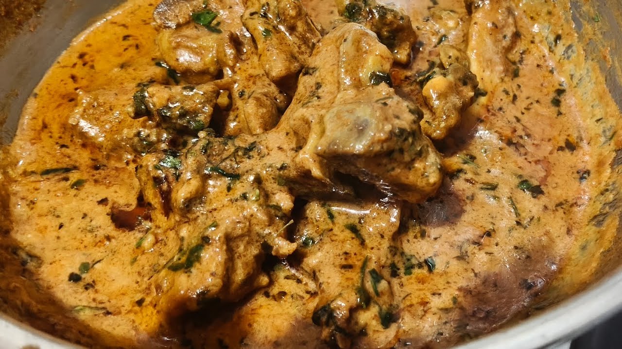 Dhaba style Tandoori mutton gravy 