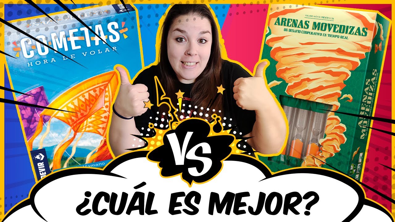 ⏳Arenas Movedizas 🆚 Cometas🪁 Comparativa