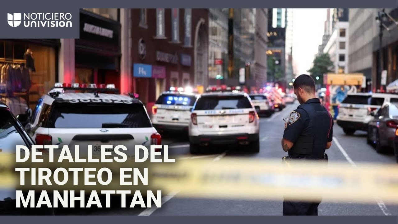 Tiroteo en Manhattan: revelan detalles del ataque armado que deja al menos cuatro muertos