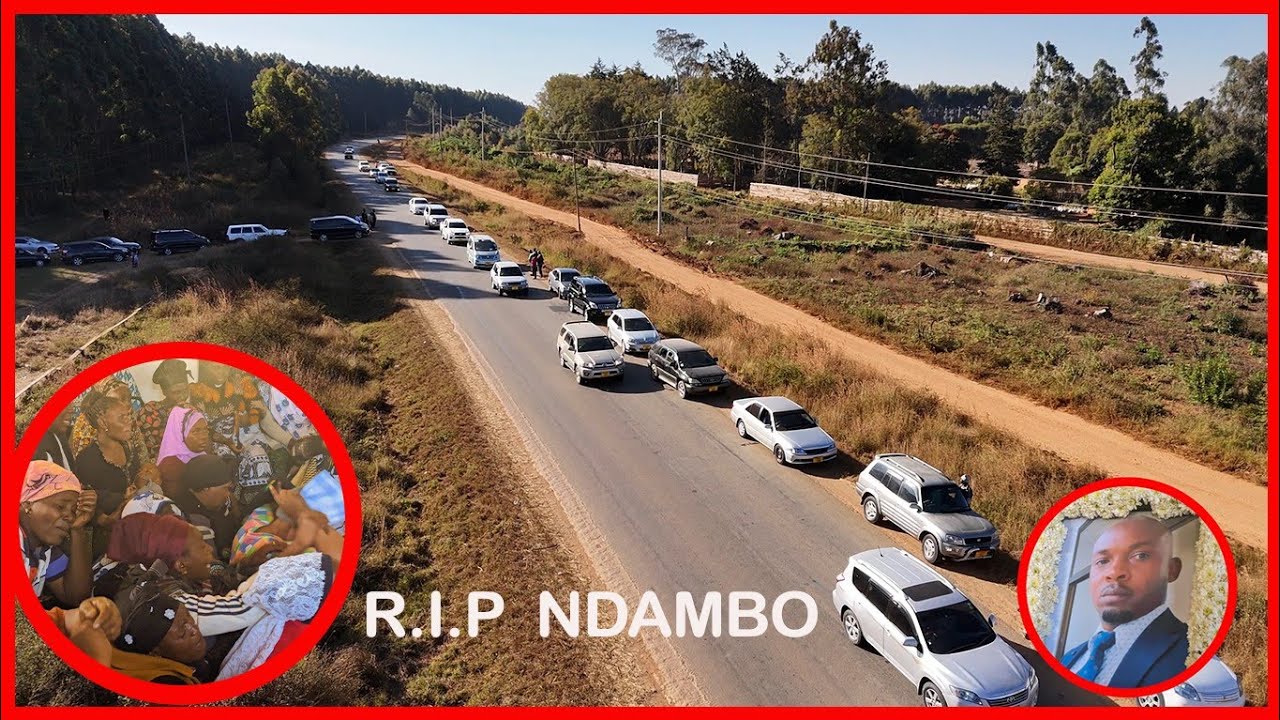 VILIO VYATAWALA NJOMBE MAPOKEZI YA MWILI WA NDAMBO ALIYEKUWA WAKALA, MAGARI YAFUNGA BARABARA