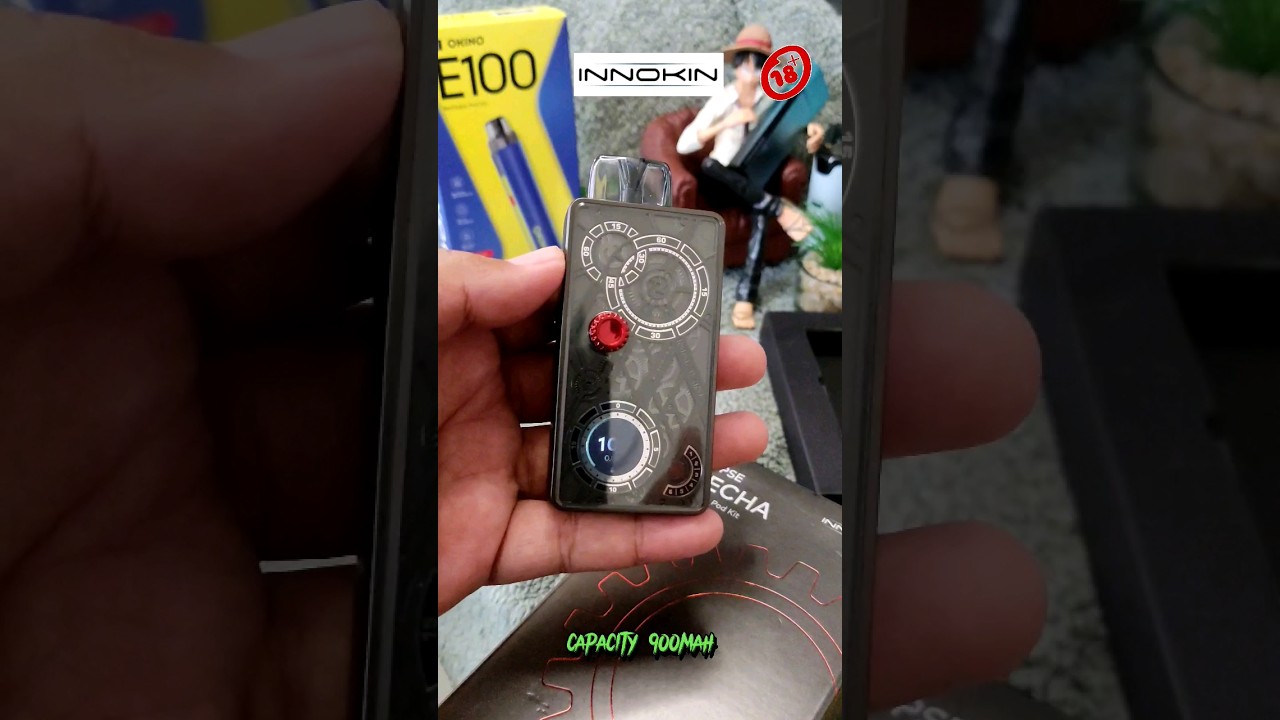 pod INNOKIN klypse Mecha ini pod makin kesini keren dan  layar OLED