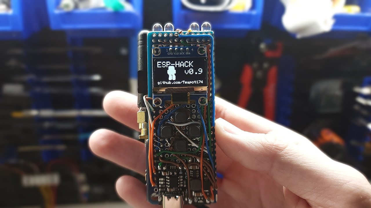 ESP-HACK &mdash; интересное пентест-устройство. Обзор и туториал 