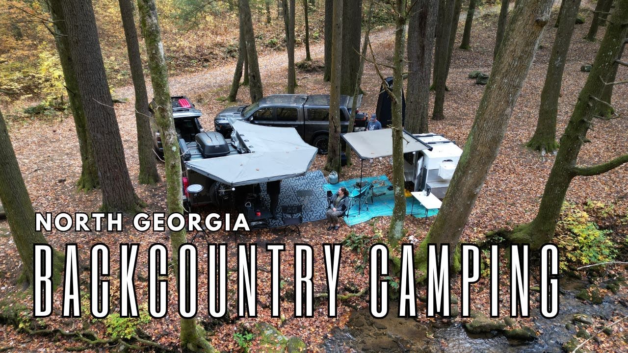Кемпинг вдали от цивилизации в Северной Джорджии | Georgia Traverse, Brasstown Bald, Anna Ruby Falls