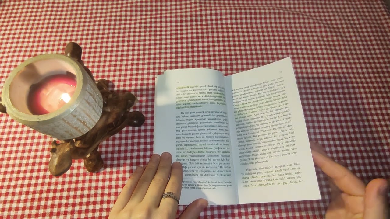 ASMR - KİTABIMDA SENİN İÇİN NELER VAR? SUSAM VE ZAMBAKLAR #asmrvideo #deepsleep 