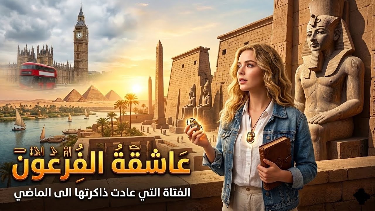 قصة عاشقة الفرعون الفتاة الاجنبية التي عادت ذاكرتها الى الماضي لتترك لندن وتعود الى مصر| الجزء الاول