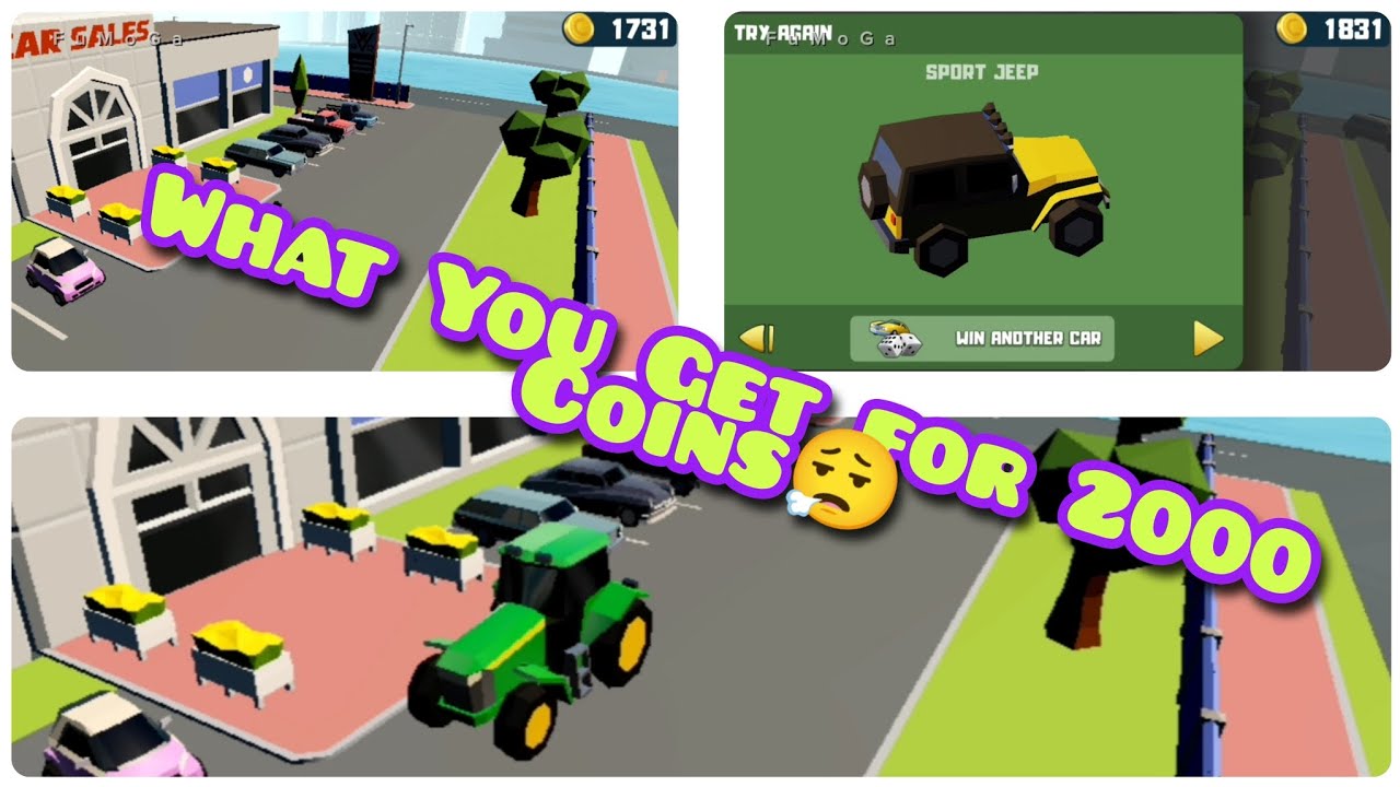 Spend 2000 Coins to get🤔 || Reckless Getaway 2