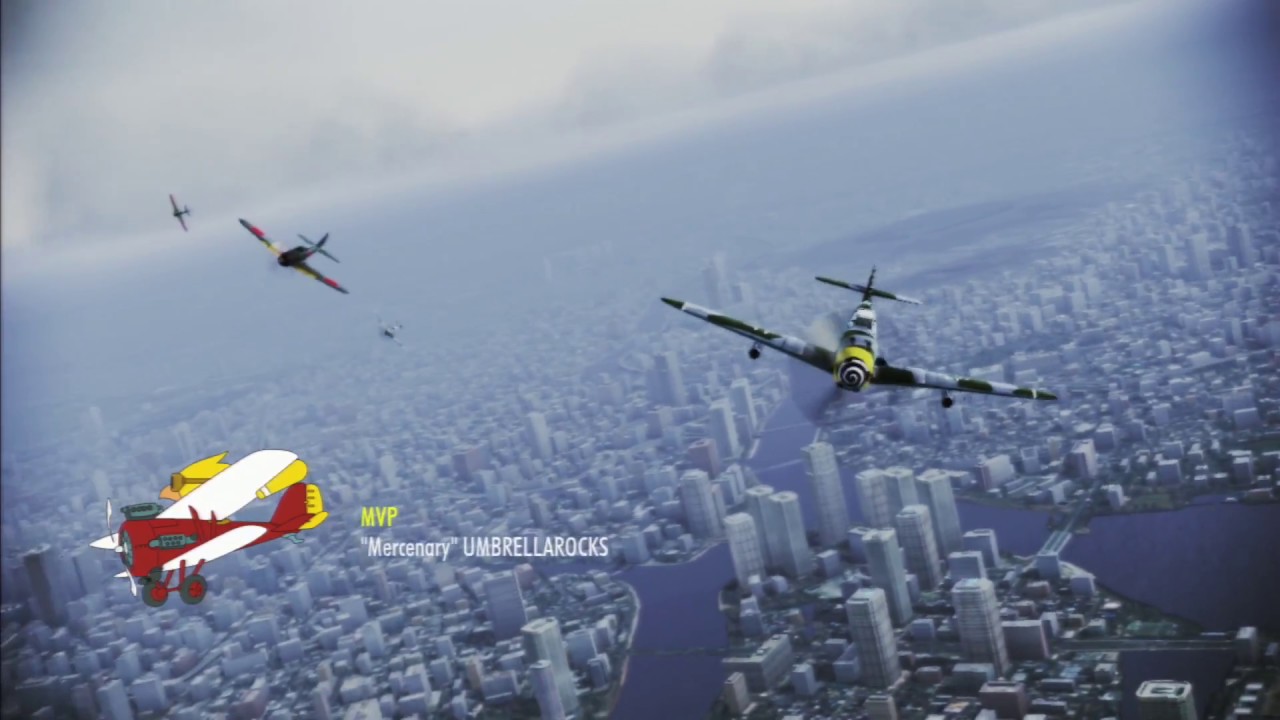 Ace Combat Infinity - Co-Op Battle 879 - Bf-109 MVP!