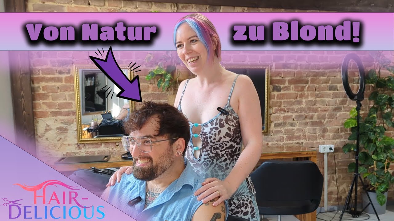 Friseurin bei der Arbeit | Neuer Look f&uuml;r meinen Kunden | Uncut | Live aus meinem Salon