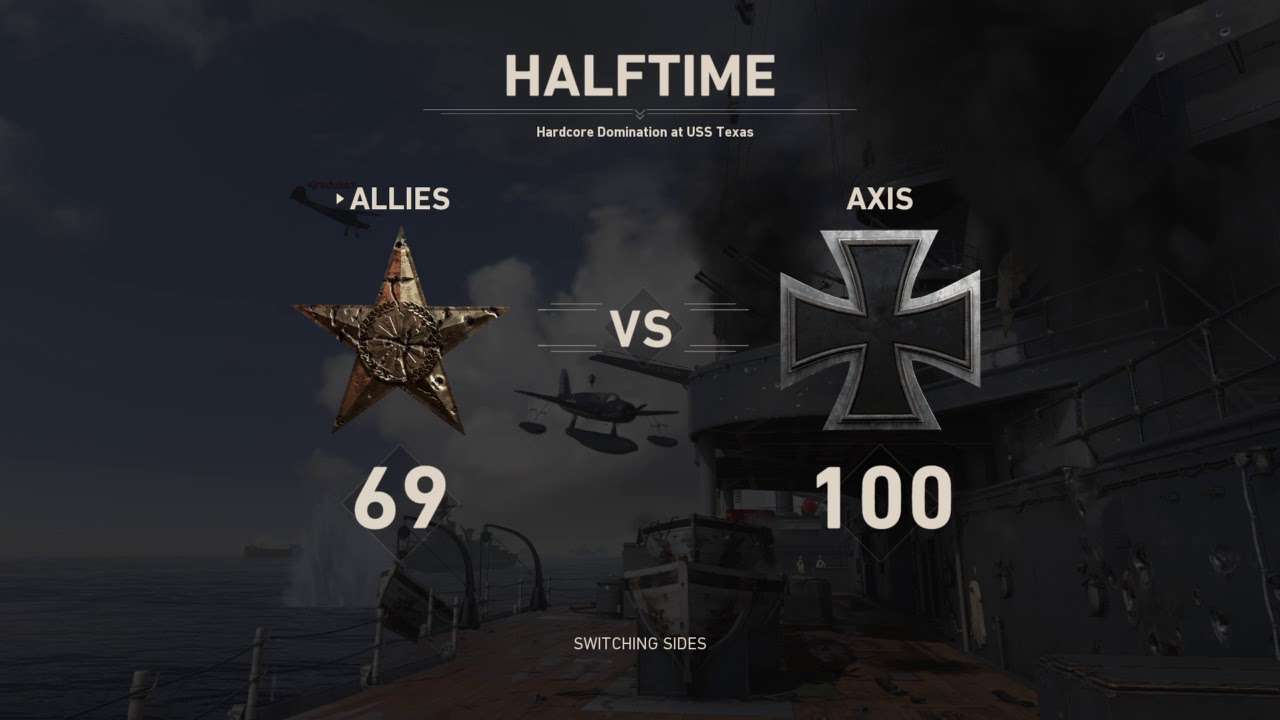deadSTONE479 Call of Duty&reg;: WWII HC Dom USS Texas 32-16