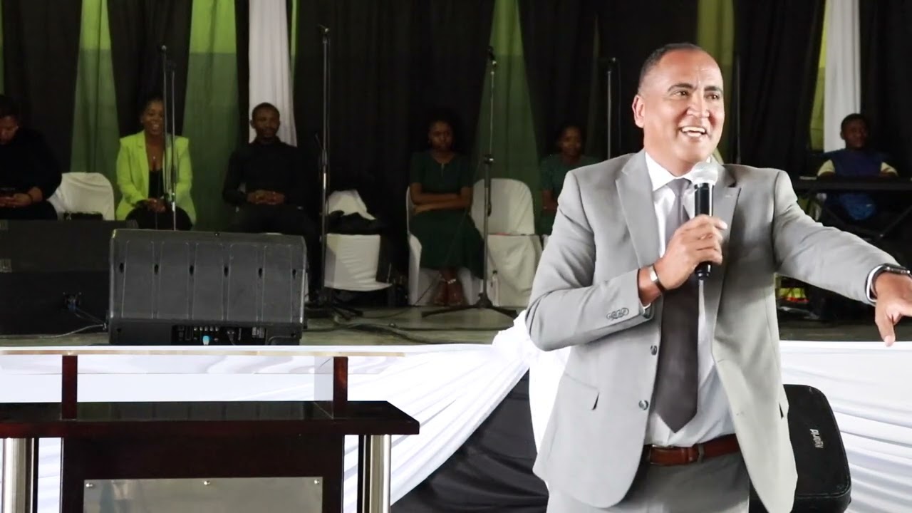 Gauteng District Superintendent Rev Craig Brophy Speaks at the Soweto Passover Conference