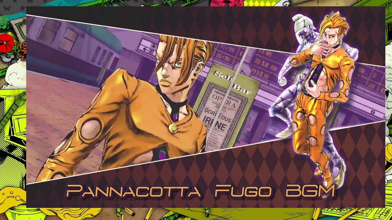 JoJo's Bizarre Adventure: Eyes of Heaven OST - Pannacotta Fugo Battle BGM