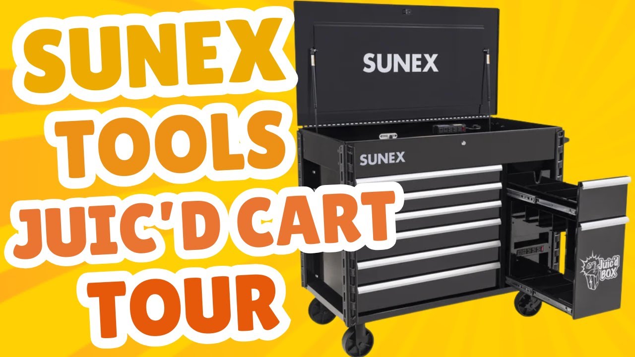 Sunex Tools Juic'd Tool Cart Tour