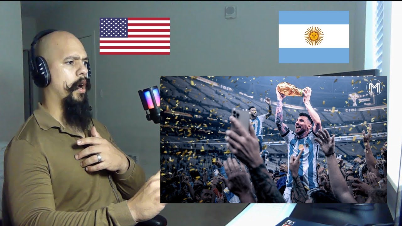Reacting to Lionel Messi world champion | Lionel Messi world champion Reaction