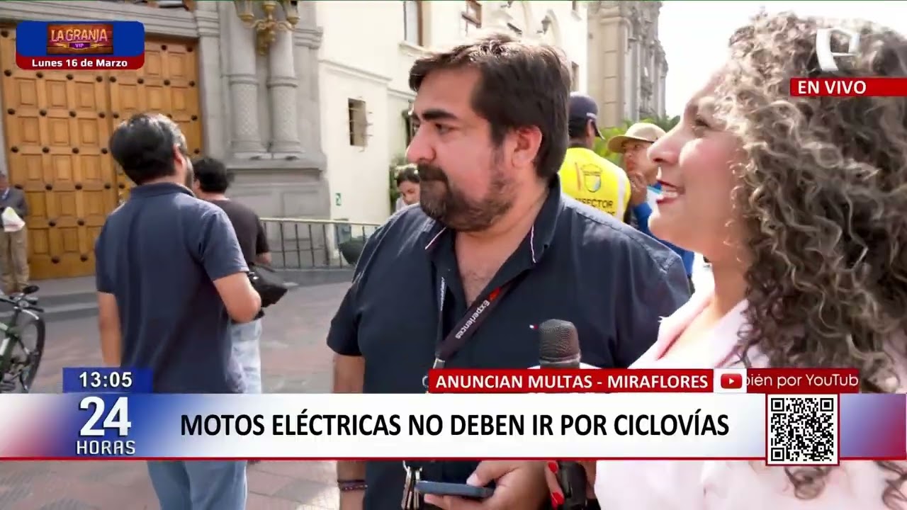 24Horas VIVO | Motos eléctricas no deben ir por ciclovías